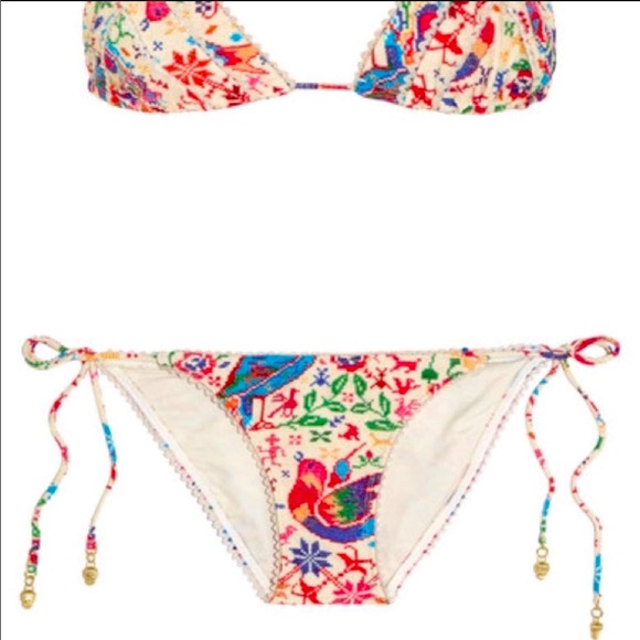 🎉🎊HP🎉🎊Zimmerman Verano Tri bikini, multi - Picture 1 of 6